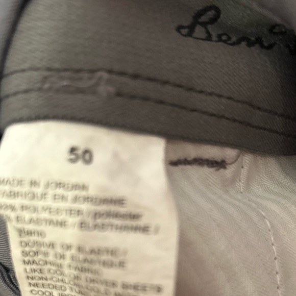 Ben Hogan Flat Front Light Gray Golf Shorts size 50 - Picture 4 of 5